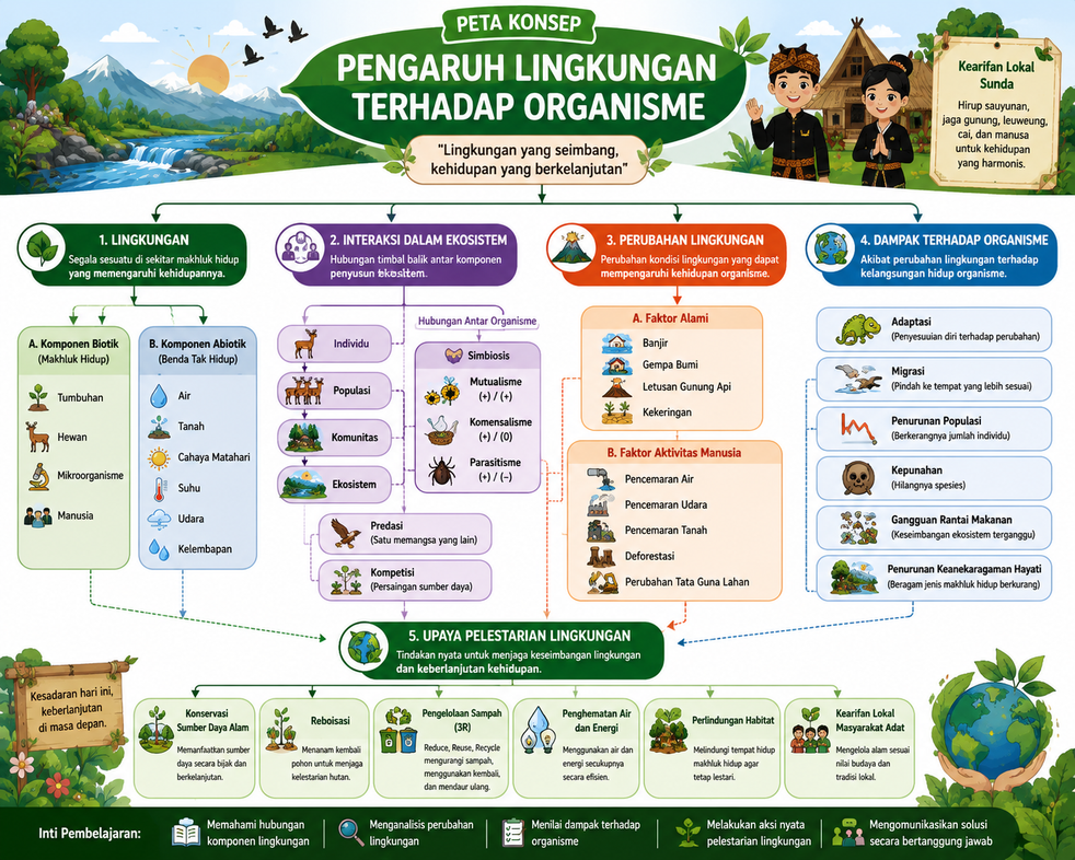 Latar Belakang Peta Konsep